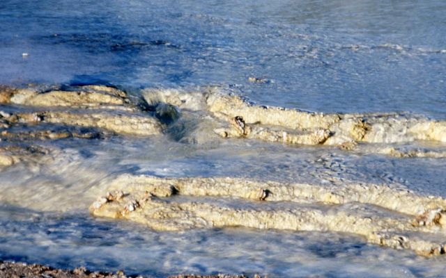 Excelsior Geyser & flows - Midway & Lower Geyser Basin Picture