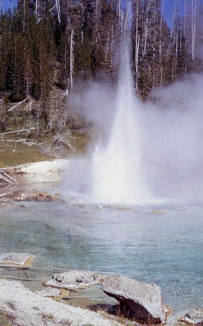 Imperial Geyser - Midway & Lower Geyser Basin Picture