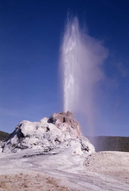 White Dome Geyser - Midway & Lower Geyser Basin Picture