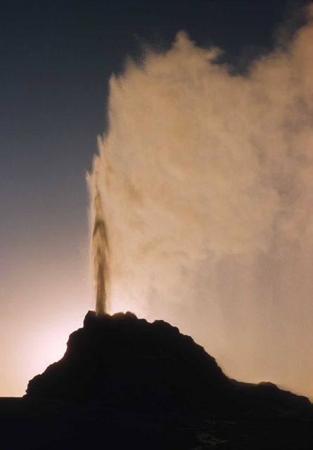 White Dome Geyser - Midway & Lower Geyser Basin Picture