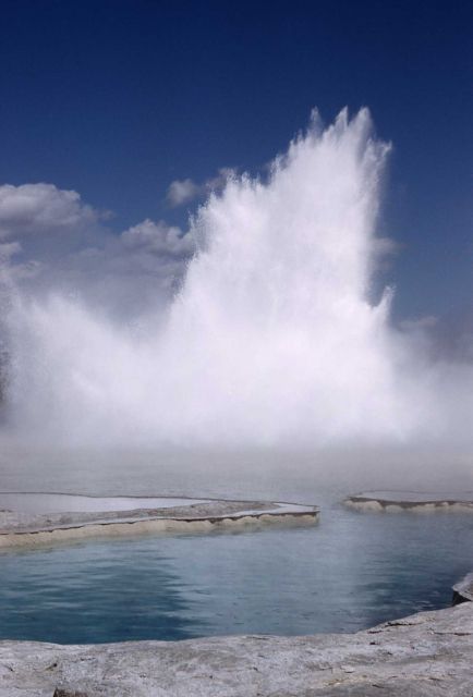 Morning Geyser - Midway & Lower Geyser Basin Picture