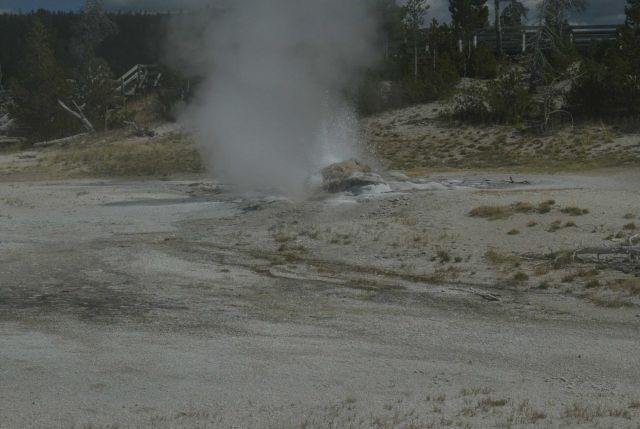 Jet Geyser - Midway & Lower Geyser Basin Picture