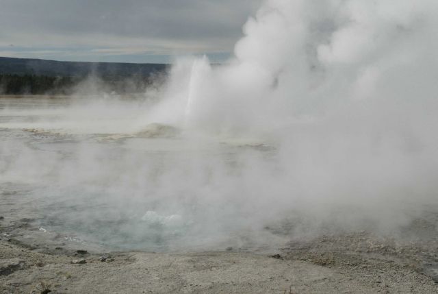 Spasm & Clepsydra Geysers - Midway & Lower Geyser Basin Picture