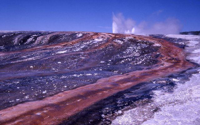 Clepsydra Geyser - Midway & Lower Geyser Basin Picture