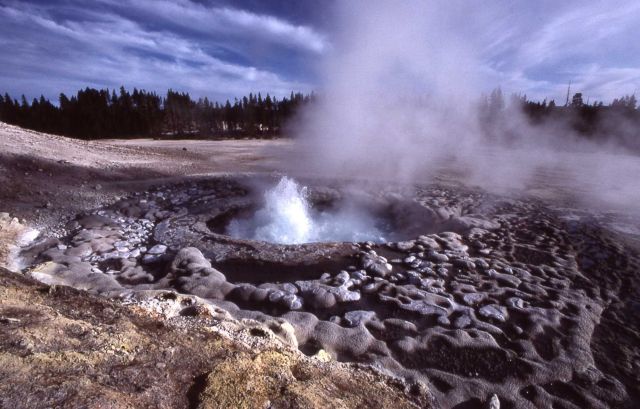 Crater Hills Geyser - Mud Volcano area Picture