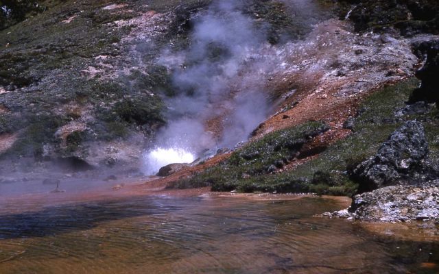 Blood Geyser at Artists' Paintpots - Gibbon Geyser Basin Picture