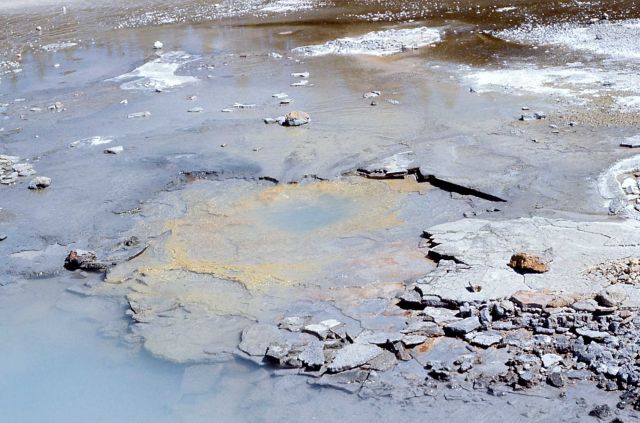 Feisty Geyser, inactive - Norris Geyser Basin Picture