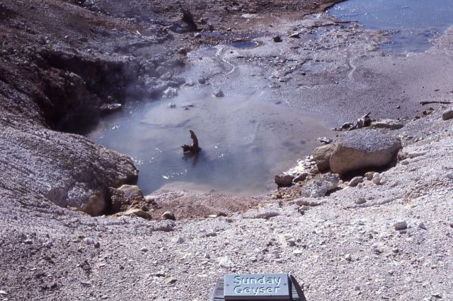Sunday Geyser - Norris Geyser Basin Picture