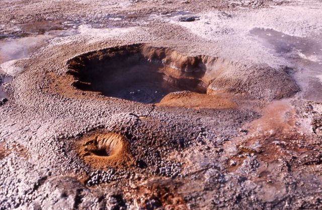 Little Giant Geyser - Shoshone Lake Geyser Basin Picture