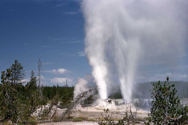 Union Geyser - Shoshone Lake Geyser Basin Picture