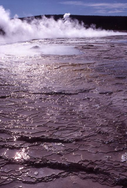 Giantess Geyser (terraces) - Upper Geyser Basin Picture