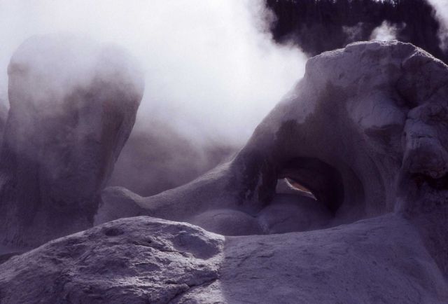 Grotto Geyser - Upper Geyser Basin Picture