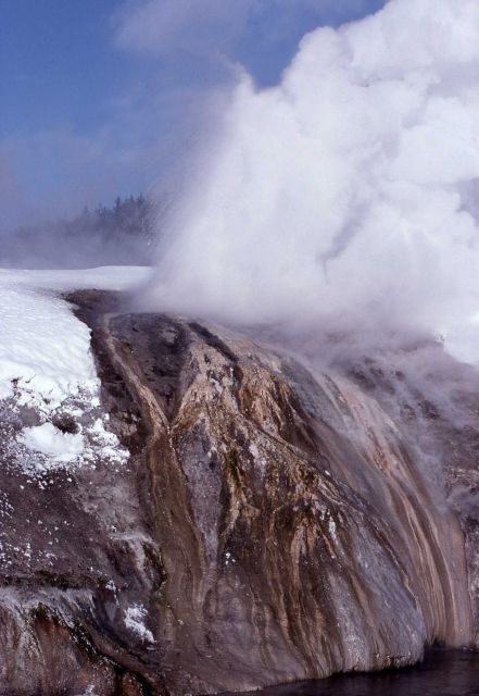 Cascade Geyser as seen from Chinese Spring - Upper Geyser Basin Picture