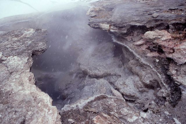 Close up of Cascade Geyser - Upper Geyser Basin Picture