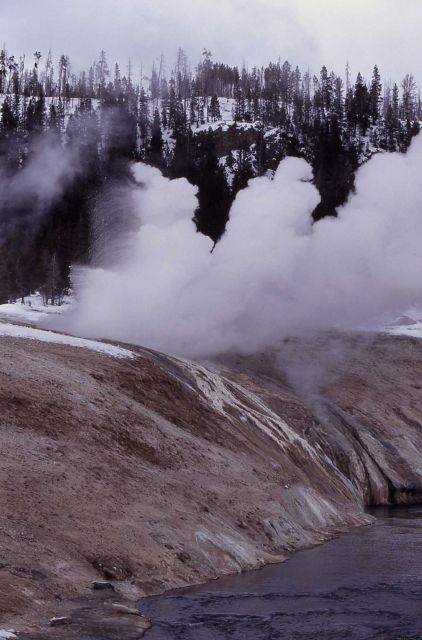 Cascade Geyser - Upper Geyser Basin Picture