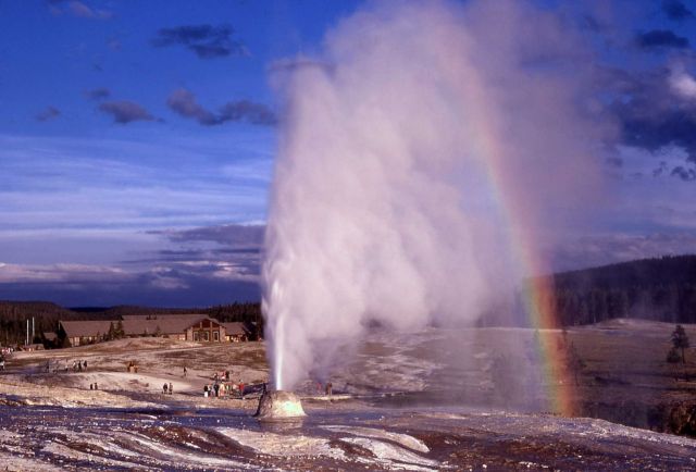 Beehive Geyser - Upper Geyser Basin Picture