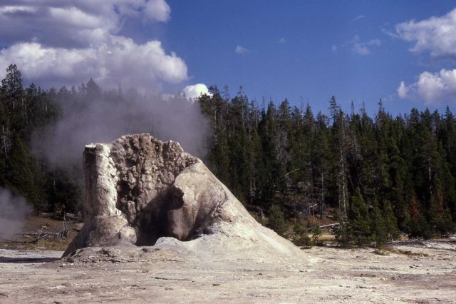 Giant Geyser - Upper Geyser Basin Picture