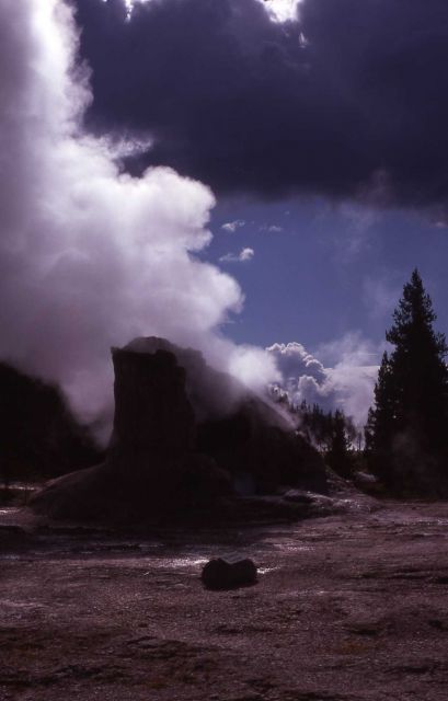 Giant Geyser - Upper Geyser Basin Picture
