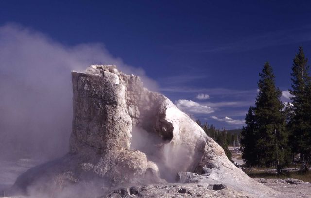 Giant Geyser - Upper Geyser Basin Picture