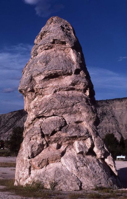 Liberty Cap - Mammoth Hot Springs Picture