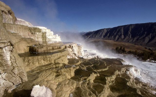 Jupiter Terrace - Mammoth Hot Springs Picture