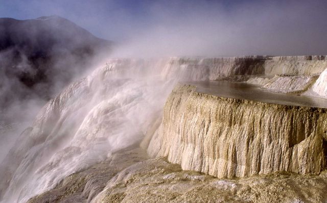 Main Terrace - Mammoth Hot Springs Picture