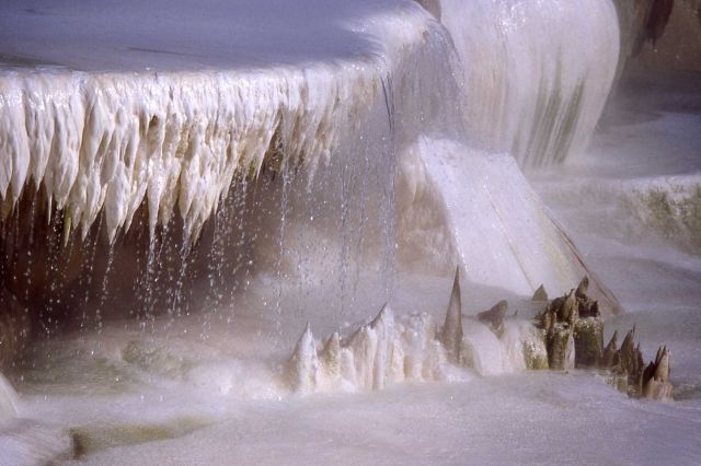 Close up of Minerva Terrace - Mammoth Hot Springs Picture