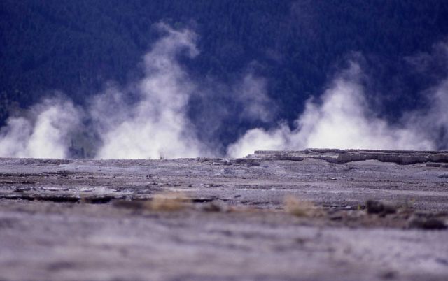 Main Terrace - Mammoth Hot Springs Picture