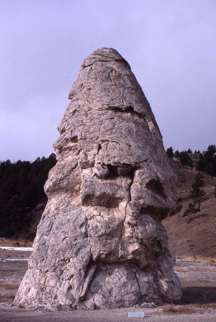 Liberty Cap - Mammoth Hot Springs Picture