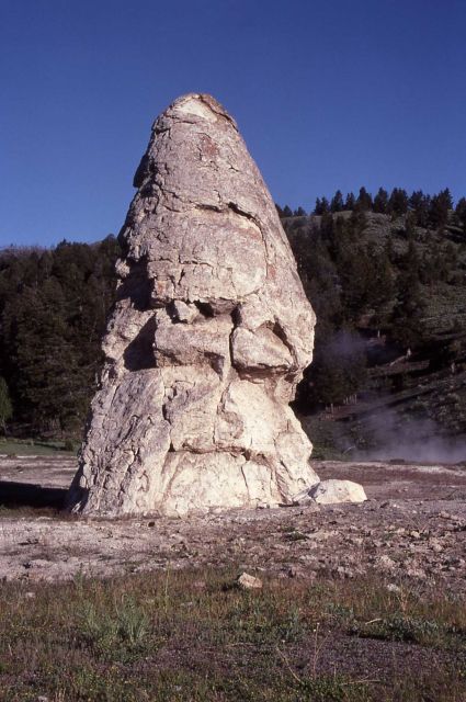 Liberty Cap - Mammoth Hot Springs Picture