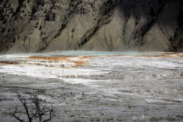 Main Spring - Mammoth Hot Springs Picture