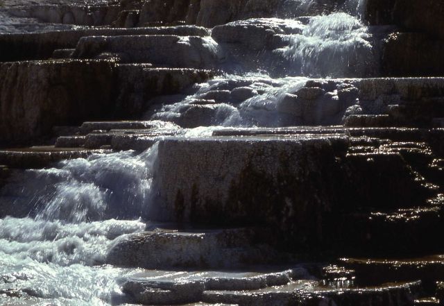 Minerva Terrace - Mammoth Hot Springs Picture