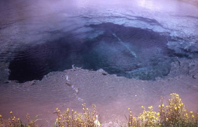 Hot pool - Rabbit Creek - Hot Springs, Midway & Lower Geyser Basin Picture