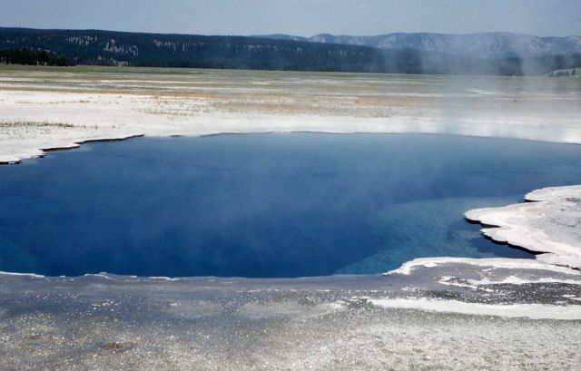 Gentian Pool - Hot Springs, Midway & Lower Geyser Basin Picture
