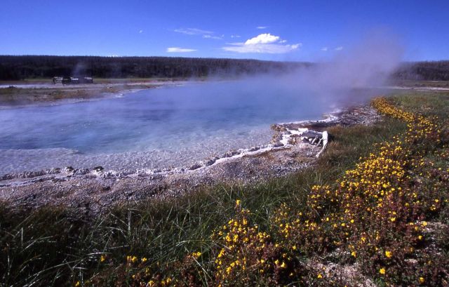 Queen's Laundry Hot Spring - Midway & Lower Geyser Basin Picture