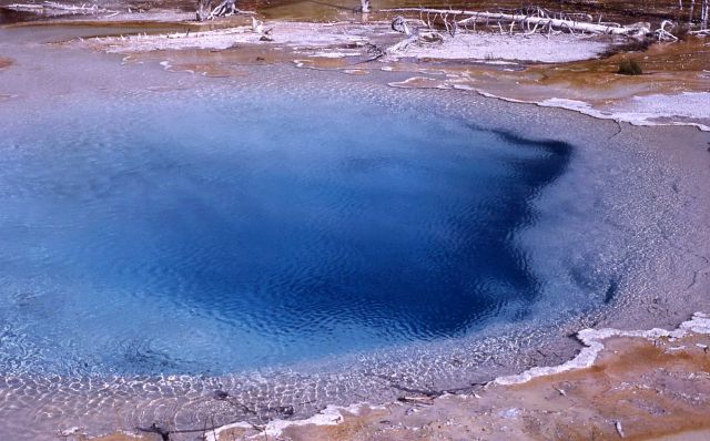 Silex Spring - Hot Springs, Midway & Lower Geyser Basin Picture
