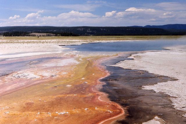 Gentian Pool - Hot Springs, Midway & Lower Geyser Basin Picture