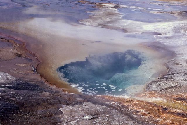 Gore Spring - Hot Springs, Midway & Lower Geyser Basin Picture
