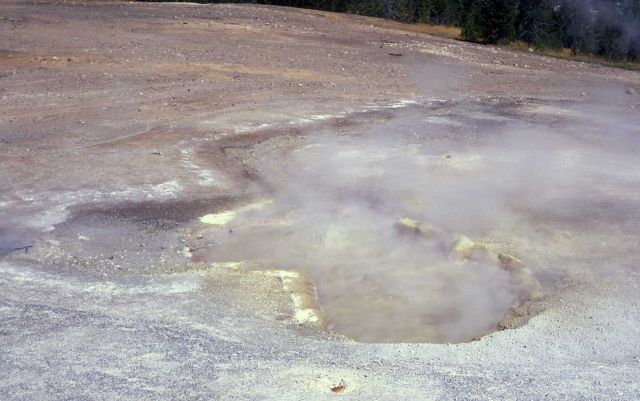 Bathtub Spring - Hot Springs, Norris Geyser Basin Picture