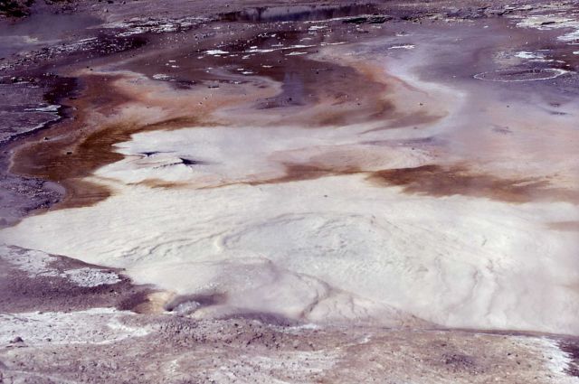 Porcelain Spring - Hot Springs, Norris Geyser Basin Picture
