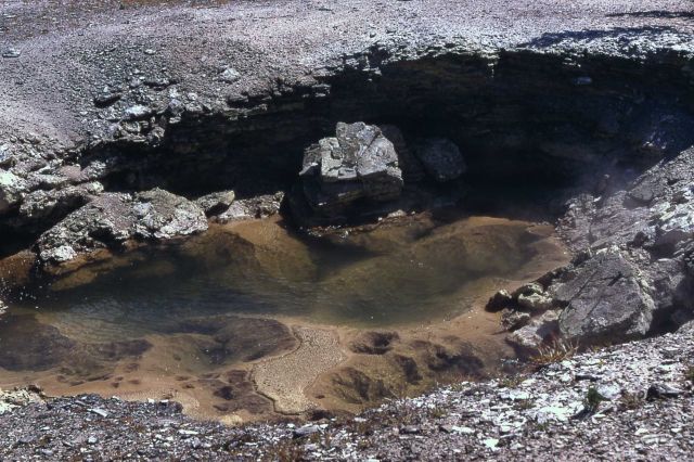 Hydrophane Spring - Hot Springs, Norris Geyser Basin Picture