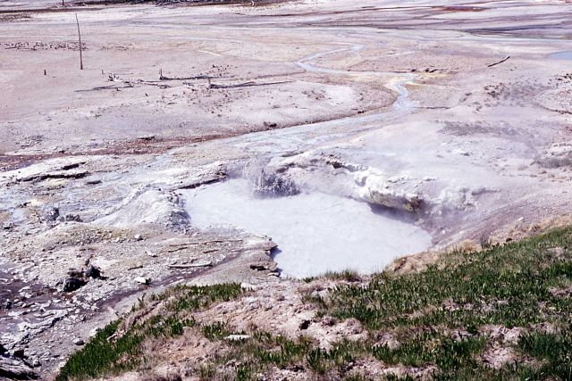 Jetsam Pool - Hot Springs, Norris Geyser Basin Picture