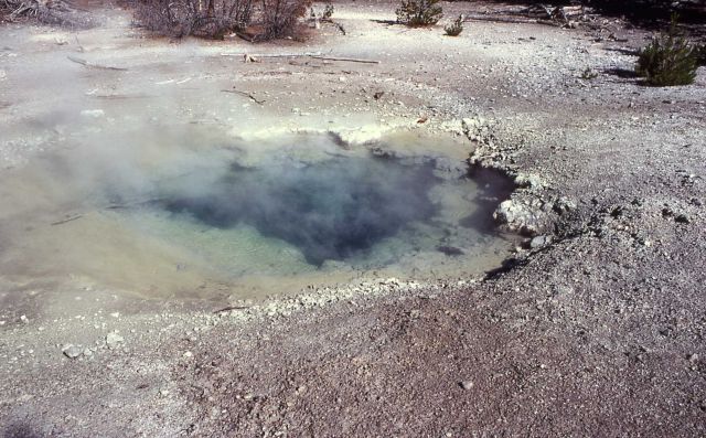 Mystic Spring - Hot Springs, Norris Geyser Basin Picture
