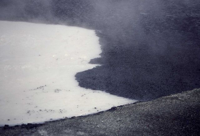 Cinder Pool - Hundred Springs area - Hot Springs, Norris Geyser Basin Picture
