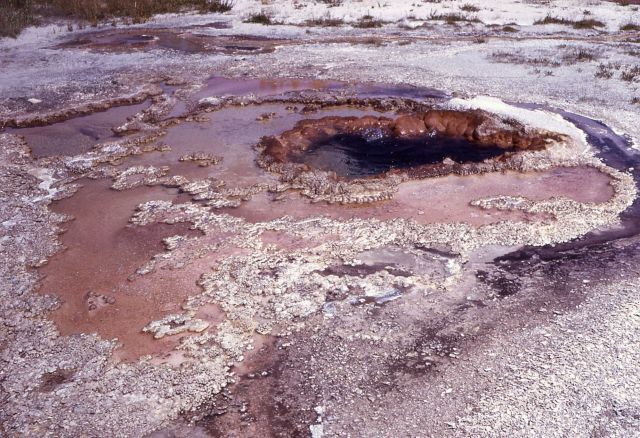 Unidentified hot spring - Hot Springs, Shoshone Lake Geyser Basin Picture