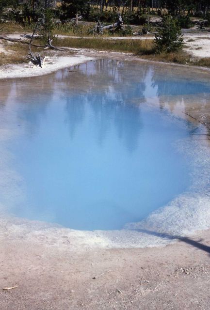 Opalescent Pool - Black Sand Basin - Hot Springs, Upper Geyser Basin Picture