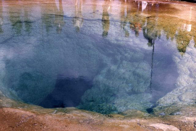 Morning Glory Pool - Hot Springs, Upper Geyser Basin Picture
