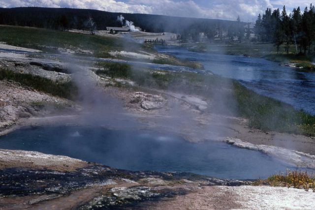 Witches Cauldron - Hot Springs, Upper Geyser Basin Picture