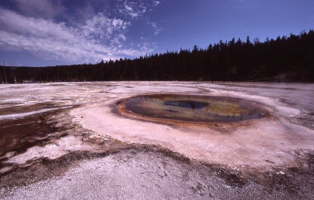 Chromatic Pool - Upper Geyser Basin Picture