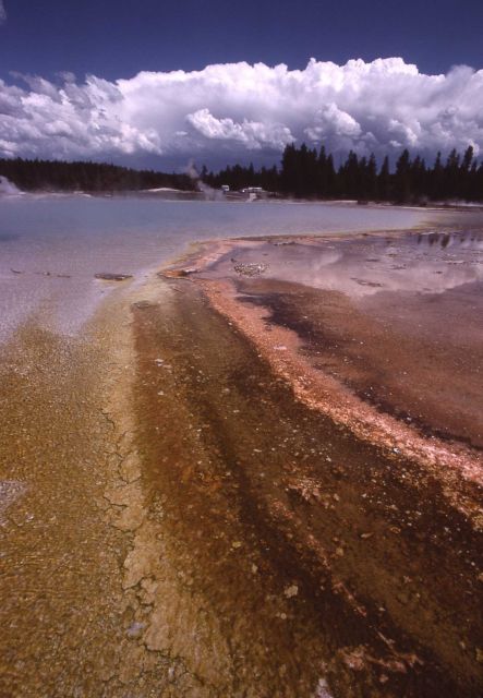 Rainbow Pool - Upper Geyser Basin Picture